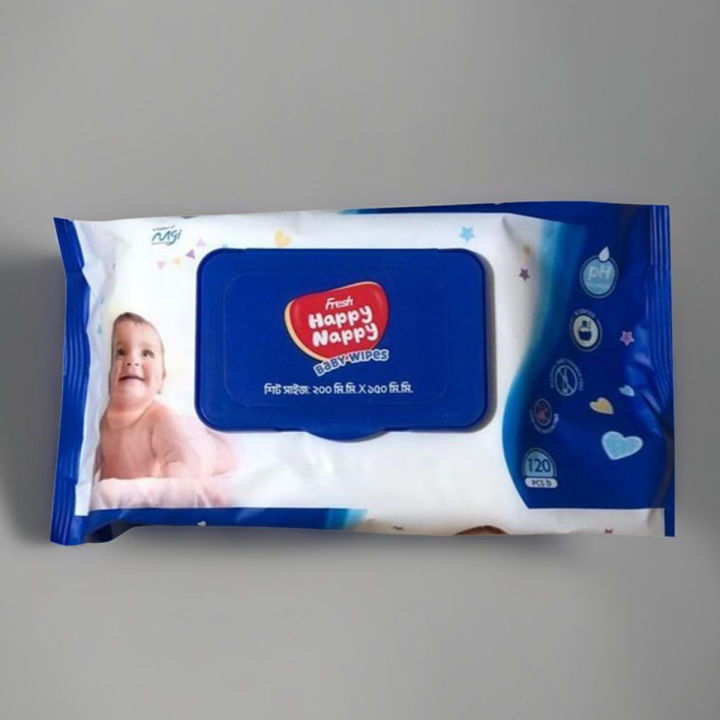 Happy nappy baby wipe